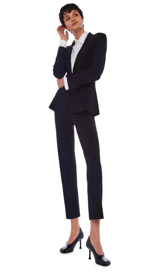 Norma Kamali Bottoms PENCIL PANT Black 8211 Clothing