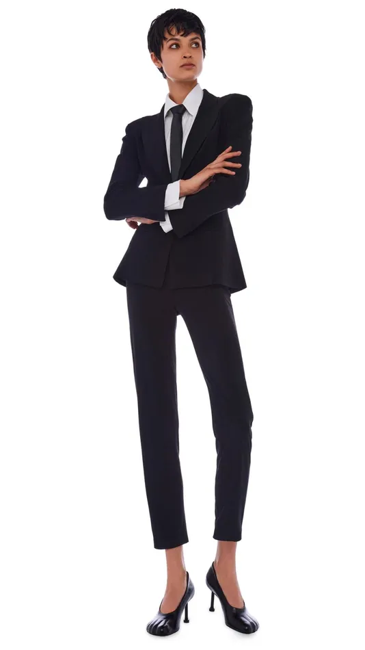 Norma Kamali Bottoms PENCIL PANT Black 8211 Clothing