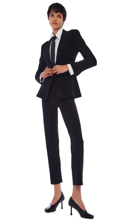 Norma Kamali Bottoms PENCIL PANT Black 8211 Clothing