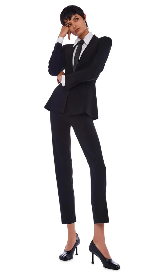 Norma Kamali Bottoms PENCIL PANT Black 8211 Clothing
