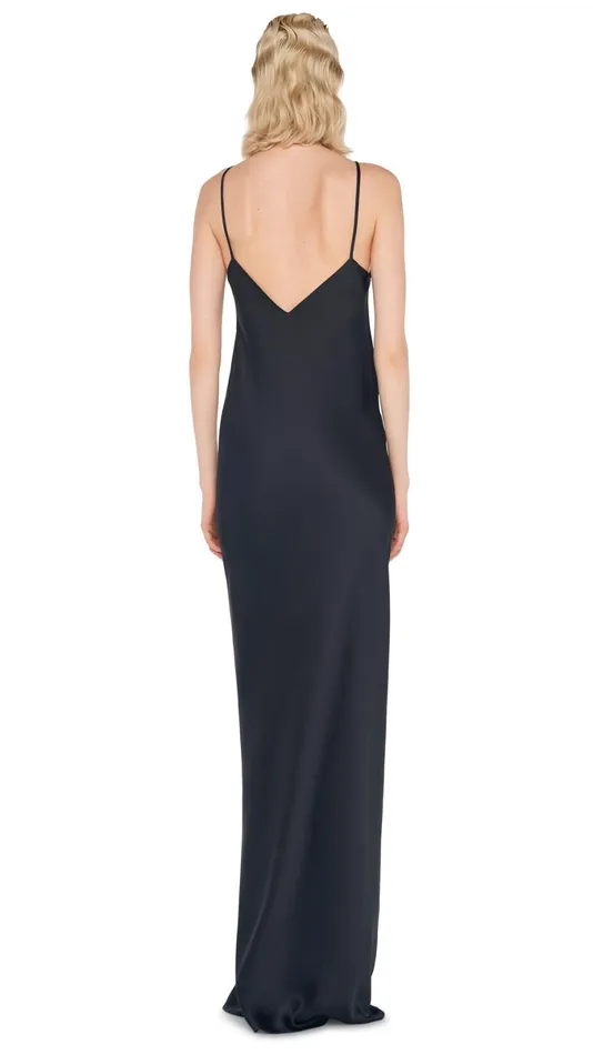 Norma Kamali Dresses BIAS SLIP GOWN Black 8211 Clothing