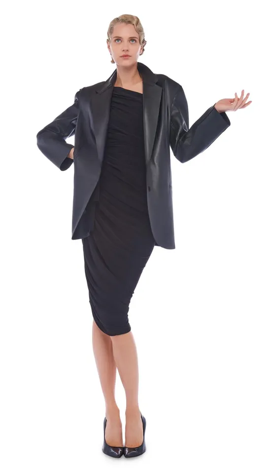 Norma Kamali Dresses DIANA DRESS Black 8211 Clothing