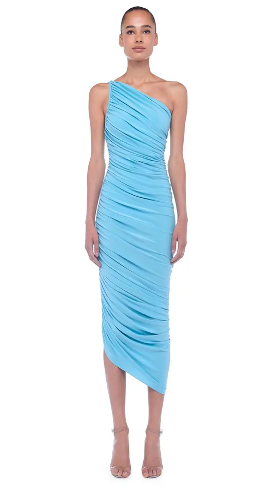 Norma Kamali Dresses DIANA GOWN Powder Blue 8211 Clothing
