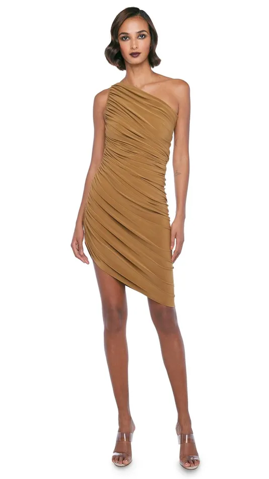 Norma Kamali Dresses DIANA MINI DRESS Woods 8211 Clothing