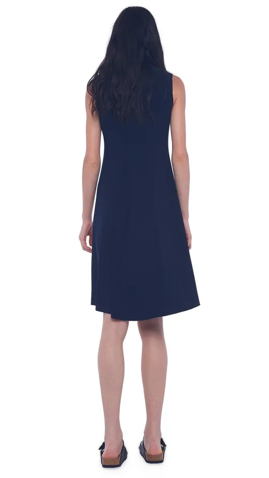 Norma Kamali Dresses SLEEVELESS SWING DRESS Midnight 8211 Clothing