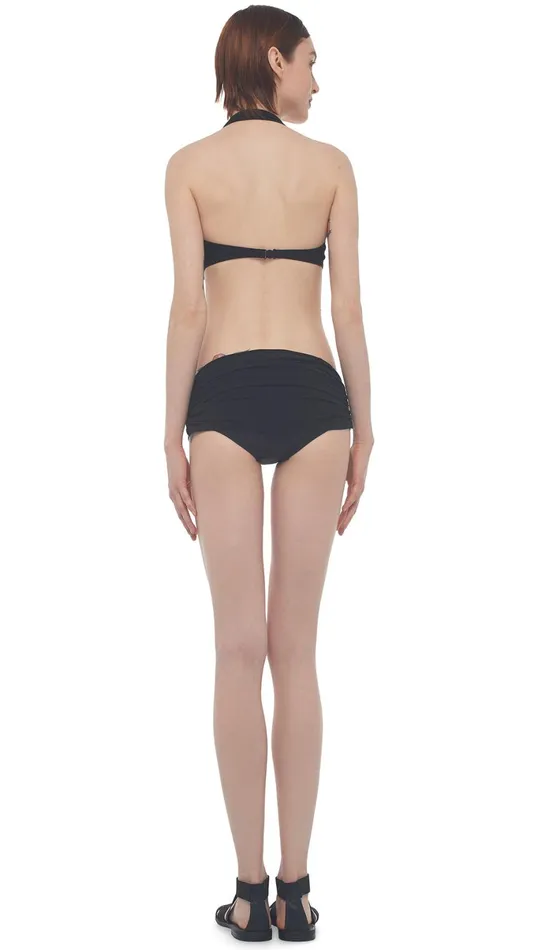 Norma Kamali Swimwear BILL BRA Black 8211 Clothing