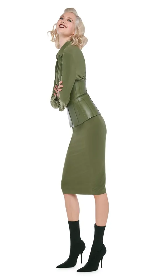 Norma Kamali Tops GRACE CORSET Military 8211 Clothing