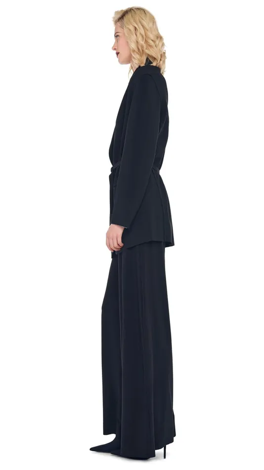 Norma Kamali Wardrobe ELEPHANT PANT With OVERSIZED SINGLE BREASTED JACKET 8211 Clothing Norma Kamali Wardrobe ELEPHANT PANT With OVERSIZED SINGLE BREASTED JACKET 8211 Clothing