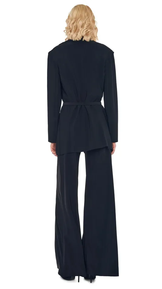 Norma Kamali Wardrobe ELEPHANT PANT With OVERSIZED SINGLE BREASTED JACKET 8211 Clothing Norma Kamali Wardrobe ELEPHANT PANT With OVERSIZED SINGLE BREASTED JACKET 8211 Clothing
