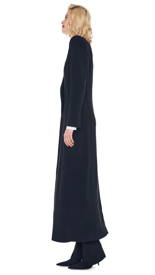 Norma Kamali Wardrobe SPAT LEGGING With SINGLE BREASTED COAT 8211 Clothing
