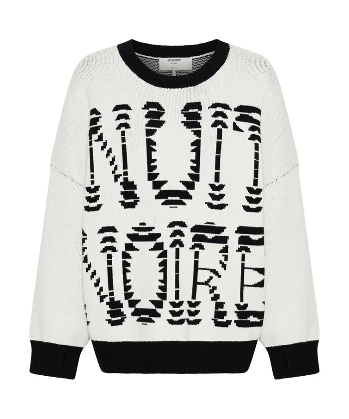 NUIT NOIRE BATWING SWEATER Women One Teaspoon Knitwear NUIT NOIRE BATWING SWEATER Women One Teaspoon Knitwear