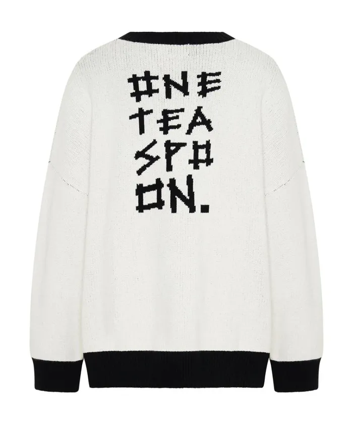NUIT NOIRE BATWING SWEATER Women One Teaspoon Knitwear NUIT NOIRE BATWING SWEATER Women One Teaspoon Knitwear