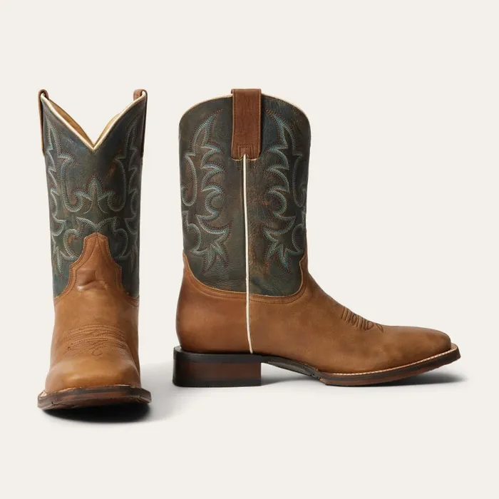 Obadiah Boots Brown Men Stetson Western