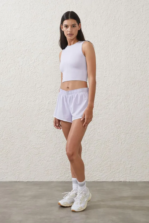 On The Move Jogger Lilac Light White Women Cotton On Shorts