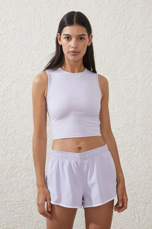 On The Move Jogger Lilac Light White Women Cotton On Shorts