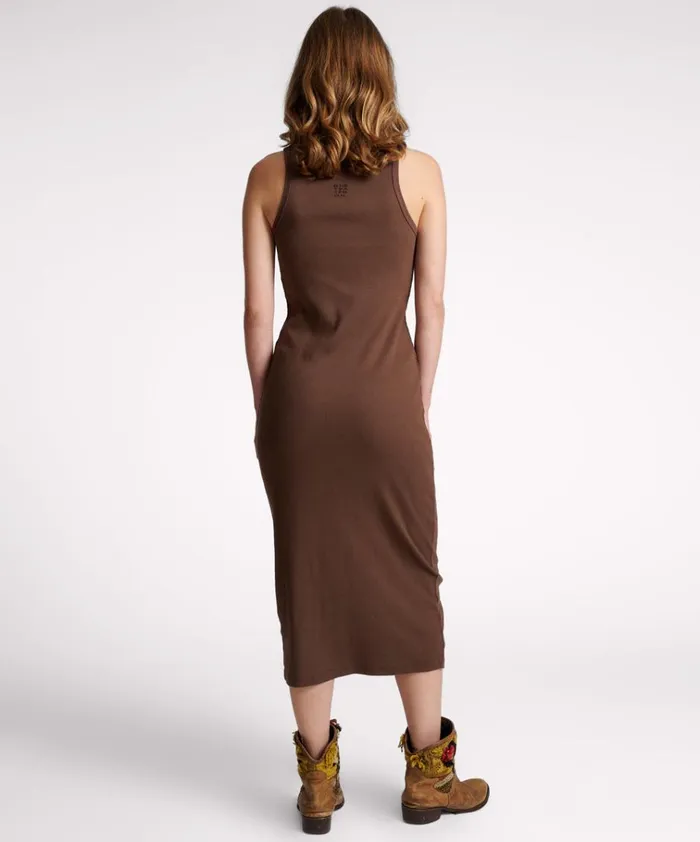 ONE TEASPOON RIB SINGLET MIDI DRESS Women One Teaspoon Midi and Maxi Dresses ONE TEASPOON RIB SINGLET MIDI DRESS Women One Teaspoon Midi and Maxi Dresses