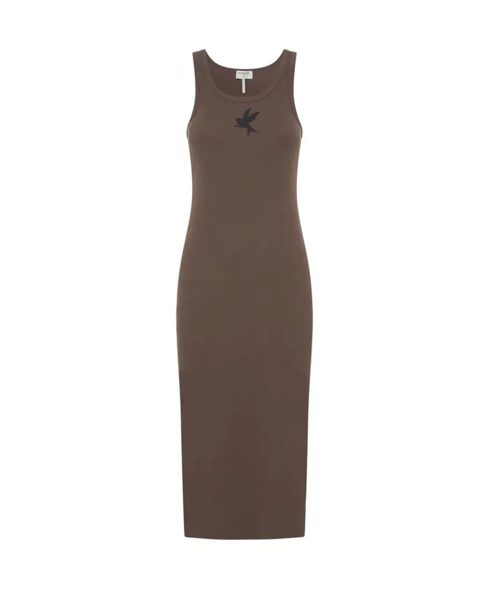 ONE TEASPOON RIB SINGLET MIDI DRESS Women One Teaspoon Midi and Maxi Dresses ONE TEASPOON RIB SINGLET MIDI DRESS Women One Teaspoon Midi and Maxi Dresses
