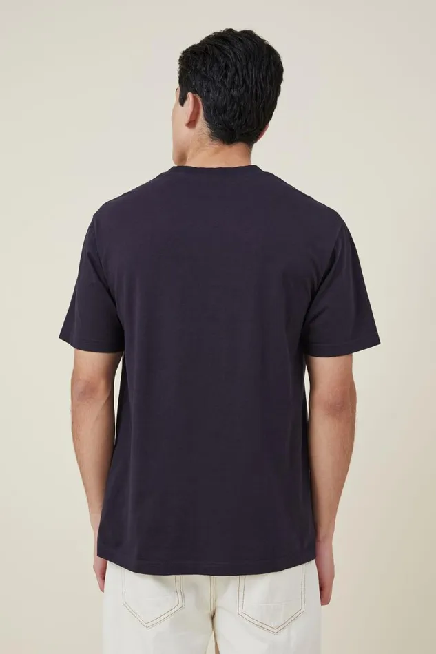Organic Loose Fit TShirt Ink Navy Men Cotton On Tees and Tanks Organic Loose Fit TShirt Ink Navy Men Cotton On Tees and Tanks