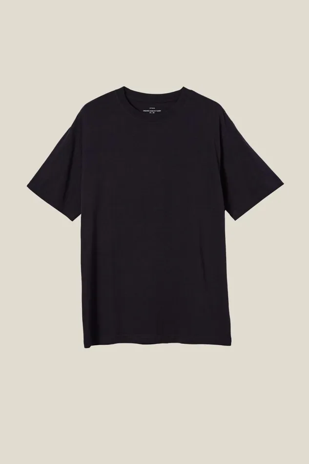 Organic Loose Fit TShirt Ink Navy Men Cotton On Tees and Tanks Organic Loose Fit TShirt Ink Navy Men Cotton On Tees and Tanks