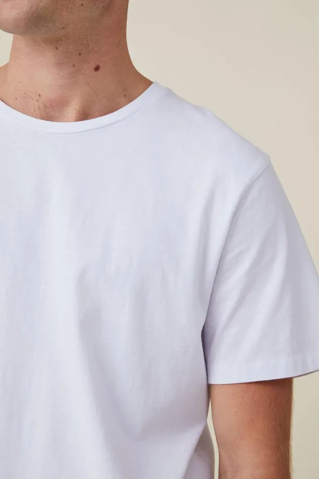 Organic Regular Fit Crew TShirt White Men Cotton On Tees and Tanks Organic Regular Fit Crew TShirt White Men Cotton On Tees and Tanks