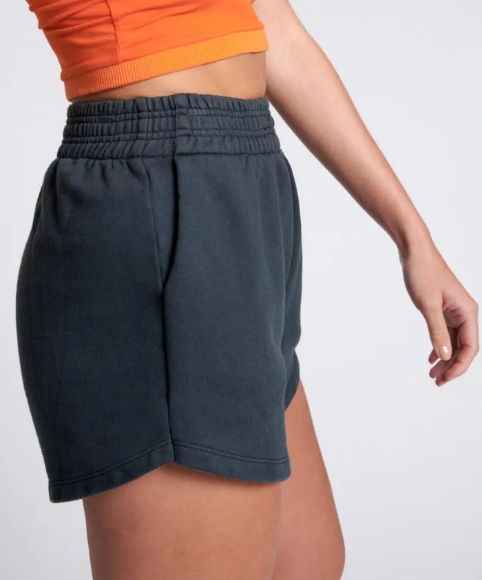 OTS HIGH WAIST HUSTLE SHORTS BLUE Women One Teaspoon Bottoms OTS HIGH WAIST HUSTLE SHORTS BLUE Women One Teaspoon Bottoms