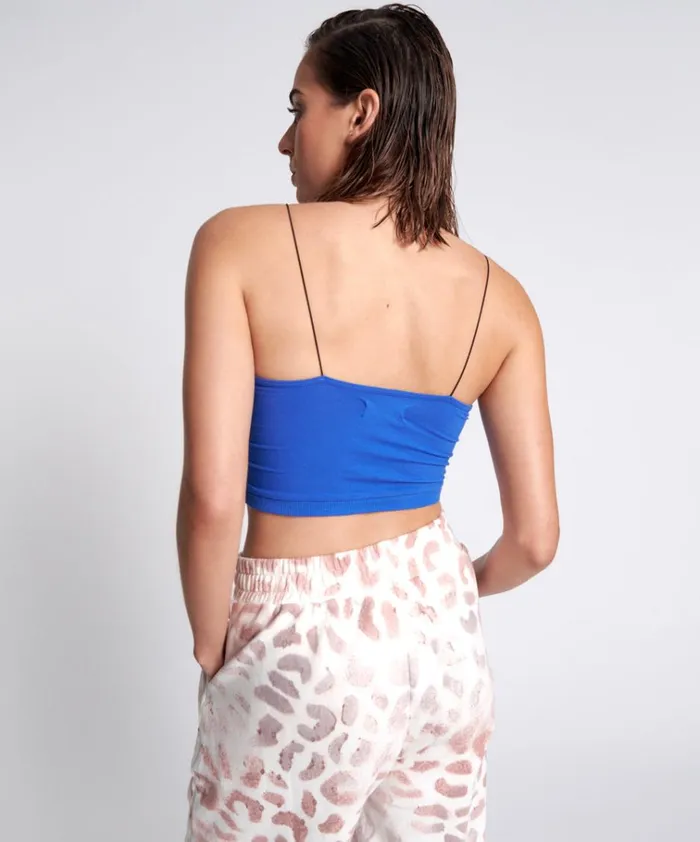 OTS STRING CROP BLUE Women One Teaspoon Intimates OTS STRING CROP BLUE Women One Teaspoon Intimates