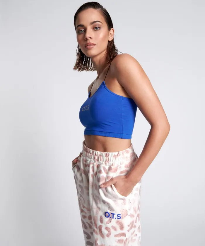OTS STRING CROP BLUE Women One Teaspoon Intimates OTS STRING CROP BLUE Women One Teaspoon Intimates