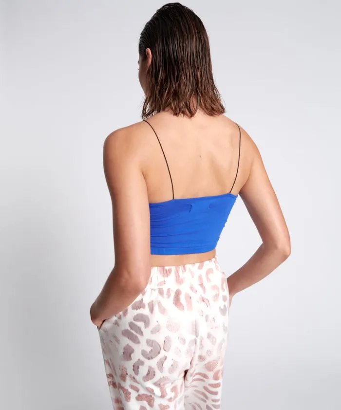 OTS STRING CROP BLUE Women One Teaspoon Intimates OTS STRING CROP BLUE Women One Teaspoon Intimates