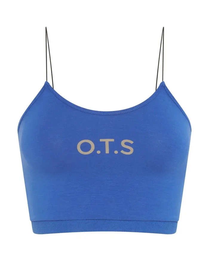 OTS STRING CROP BLUE Women One Teaspoon Intimates OTS STRING CROP BLUE Women One Teaspoon Intimates