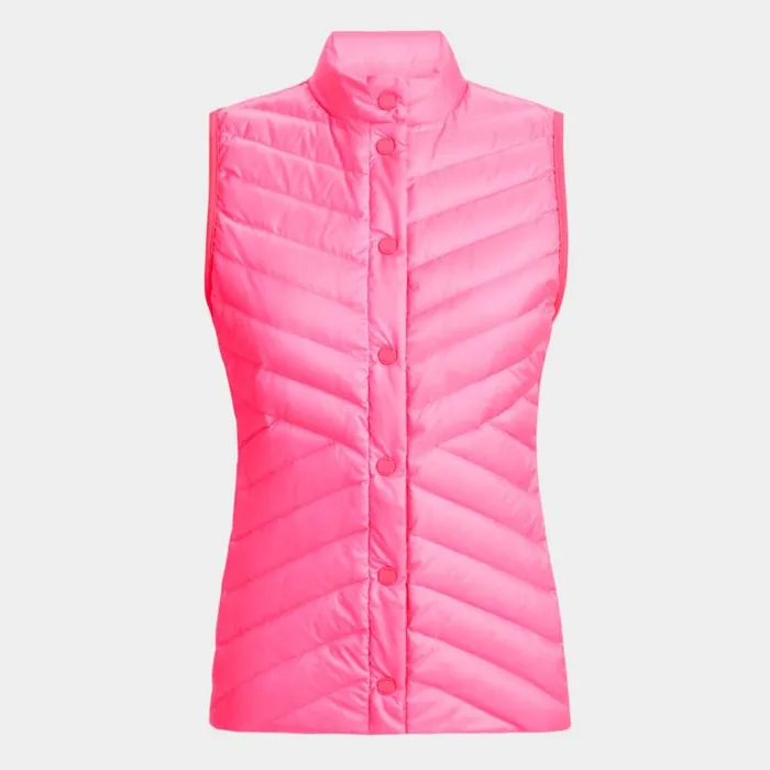 Outerwear Women GFORE DOWN QUILTED TAFFETA TECH VEST Knockout Pink