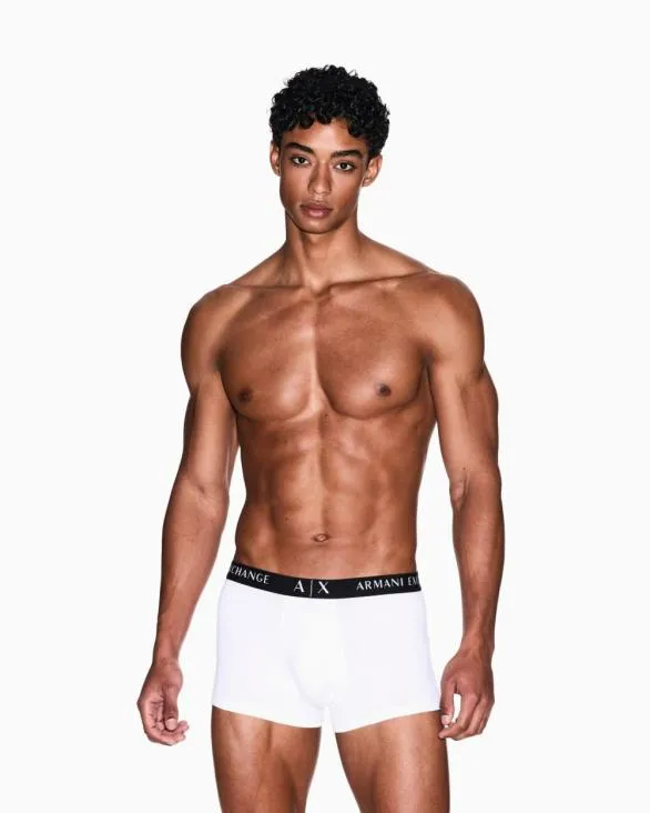 Pack Of 3 Stretch Cotton Boxers White Men Armani Intimates And Loungewear Pack Of 3 Stretch Cotton Boxers White Men Armani Intimates And Loungewear