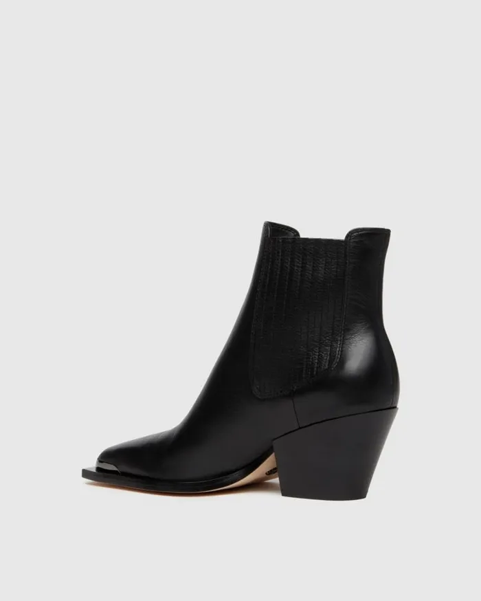 PAIGE Boots Women Lyra Boot 8211 Black Leather PAIGE Boots Women Lyra Boot 8211 Black Leather