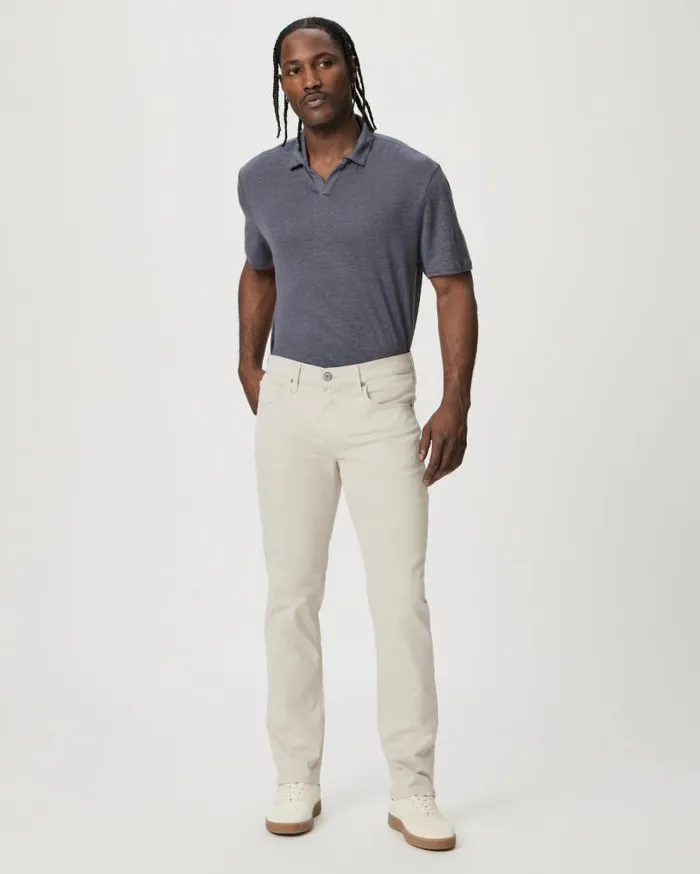 PAIGE Denim Men Federal Slim Straight Pant 8211 Fresh Oyster Twill