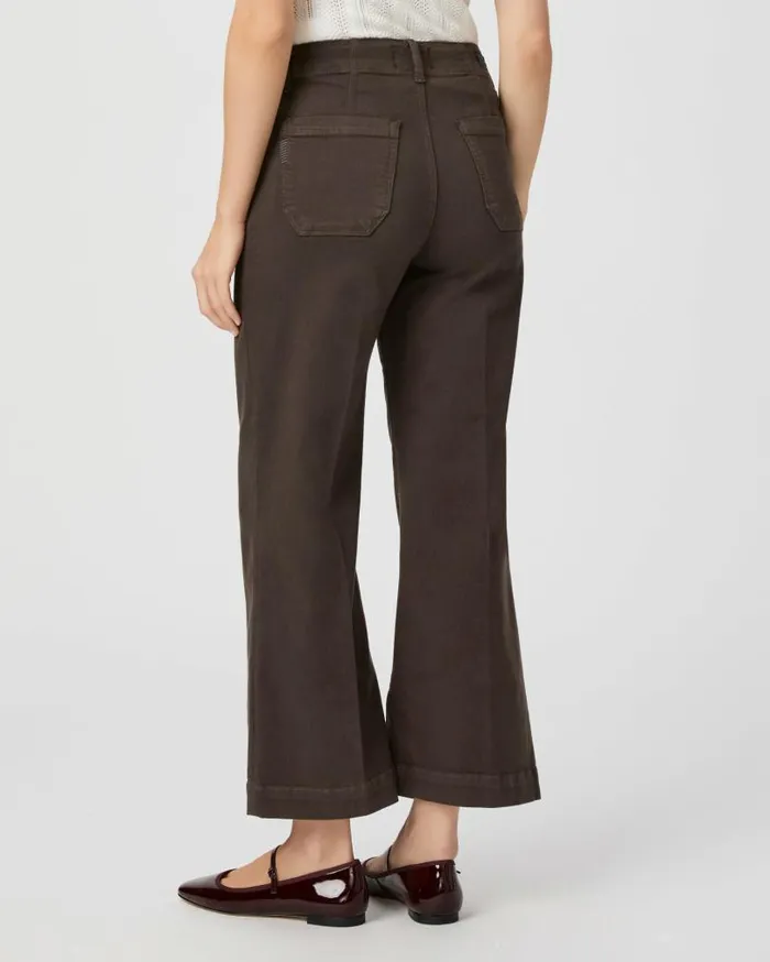 PAIGE Denim Women Anessa Wide Leg Jean 8211 Rich Chocolate PAIGE Denim Women Anessa Wide Leg Jean 8211 Rich Chocolate