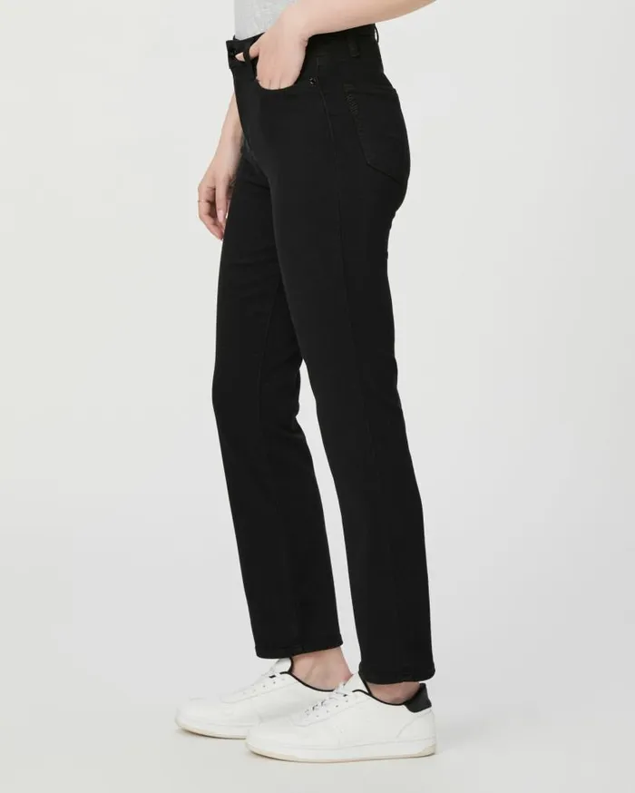 PAIGE Denim Women Cindy Straight Jean 8211 Black Shadow PAIGE Denim Women Cindy Straight Jean 8211 Black Shadow