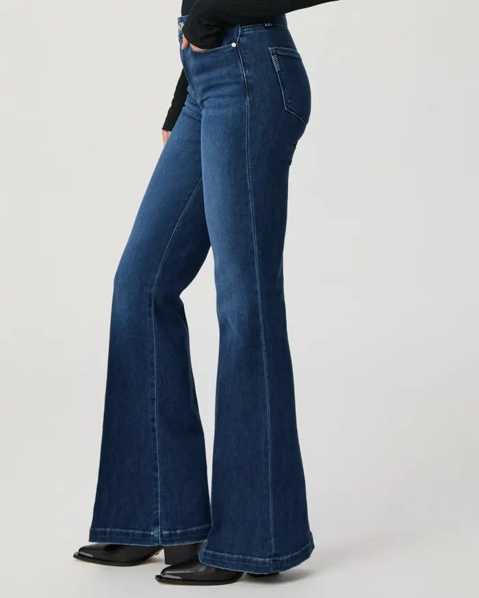 PAIGE Denim Women Genevieve 32 Inch Flare Jean 8211 Sail Away PAIGE Denim Women Genevieve 32 Inch Flare Jean 8211 Sail Away