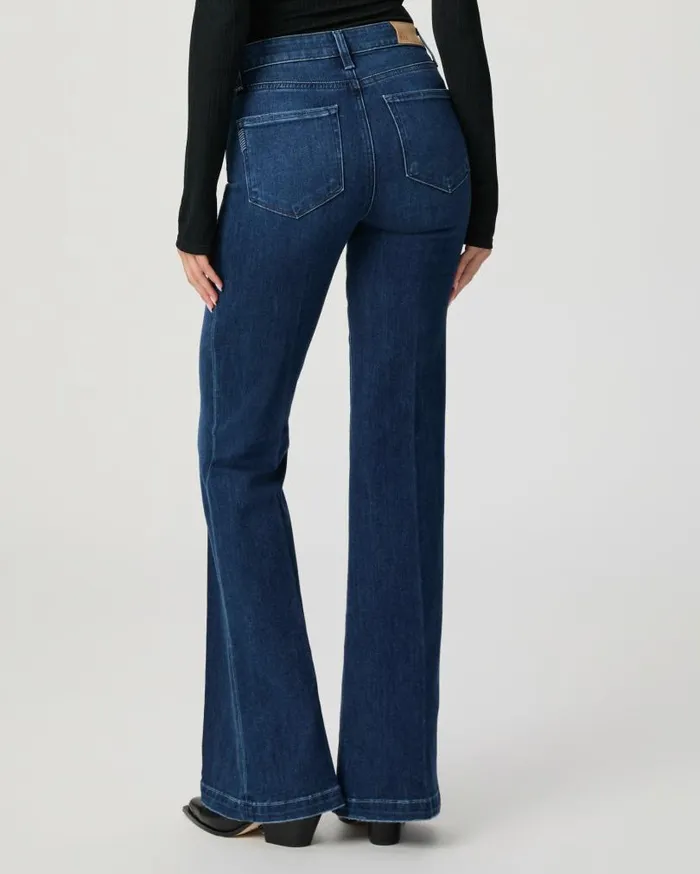 PAIGE Denim Women Genevieve 32 Inch Flare Jean 8211 Sail Away PAIGE Denim Women Genevieve 32 Inch Flare Jean 8211 Sail Away