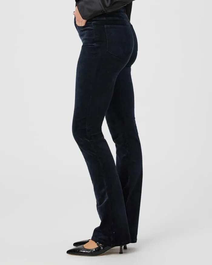 PAIGE Denim Women High Rise Manhattan Bootcut Pant 8211 Deep Navy PAIGE Denim Women High Rise Manhattan Bootcut Pant 8211 Deep Navy