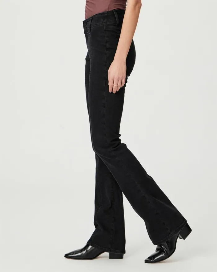 PAIGE Denim Women Manhattan Bootcut Jean 8211 Black Aura PAIGE Denim Women Manhattan Bootcut Jean 8211 Black Aura