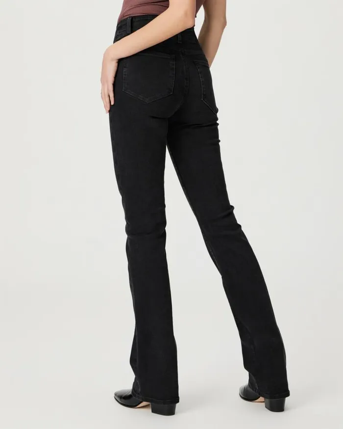 PAIGE Denim Women Manhattan Bootcut Jean 8211 Black Aura PAIGE Denim Women Manhattan Bootcut Jean 8211 Black Aura