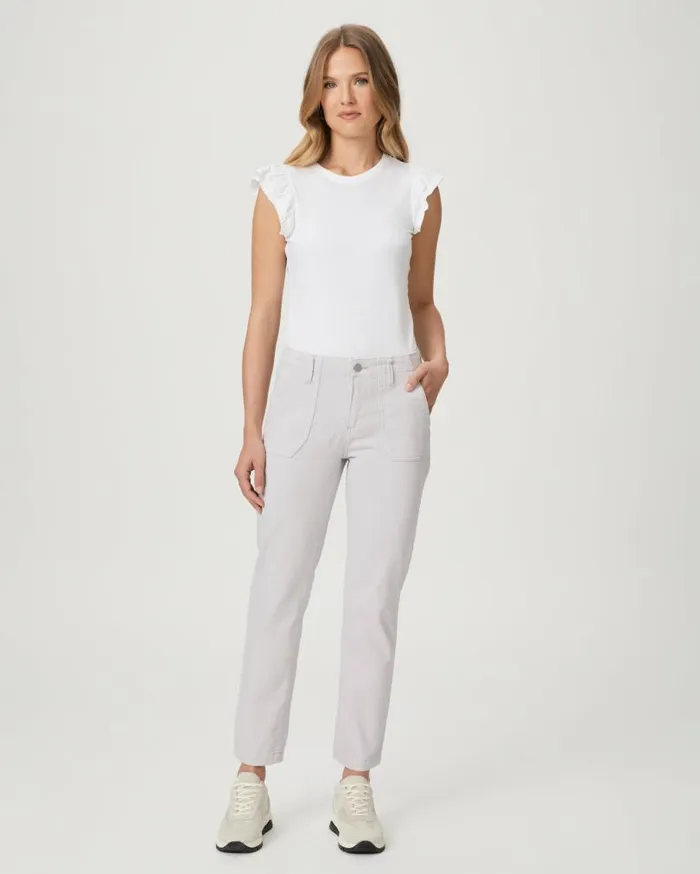 PAIGE Denim Women Mayslie Straight Ankle Pant 8211 Vintage Lavender Stone