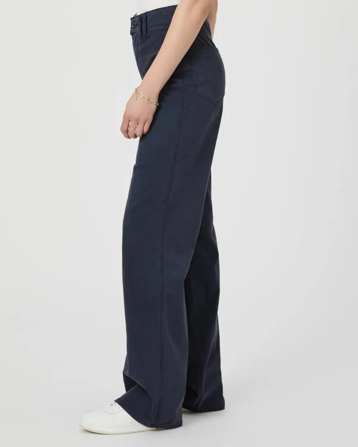 PAIGE Denim Women Sasha 32 Inch Wide Leg Jean 8211 Navy Seascape PAIGE Denim Women Sasha 32 Inch Wide Leg Jean 8211 Navy Seascape