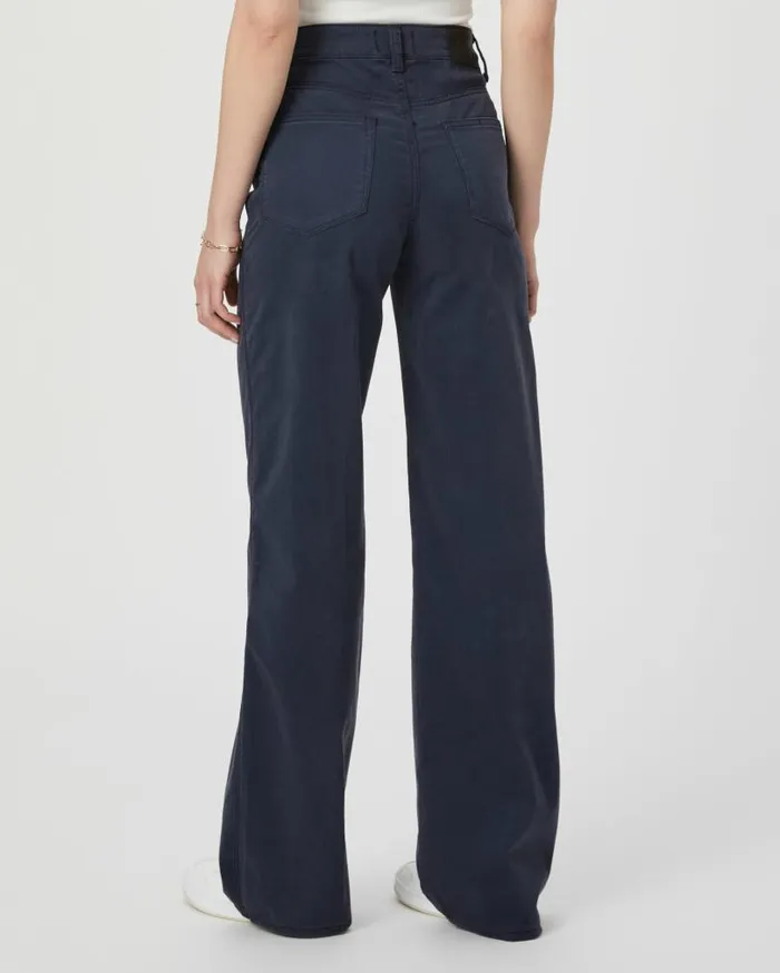 PAIGE Denim Women Sasha 32 Inch Wide Leg Jean 8211 Navy Seascape PAIGE Denim Women Sasha 32 Inch Wide Leg Jean 8211 Navy Seascape