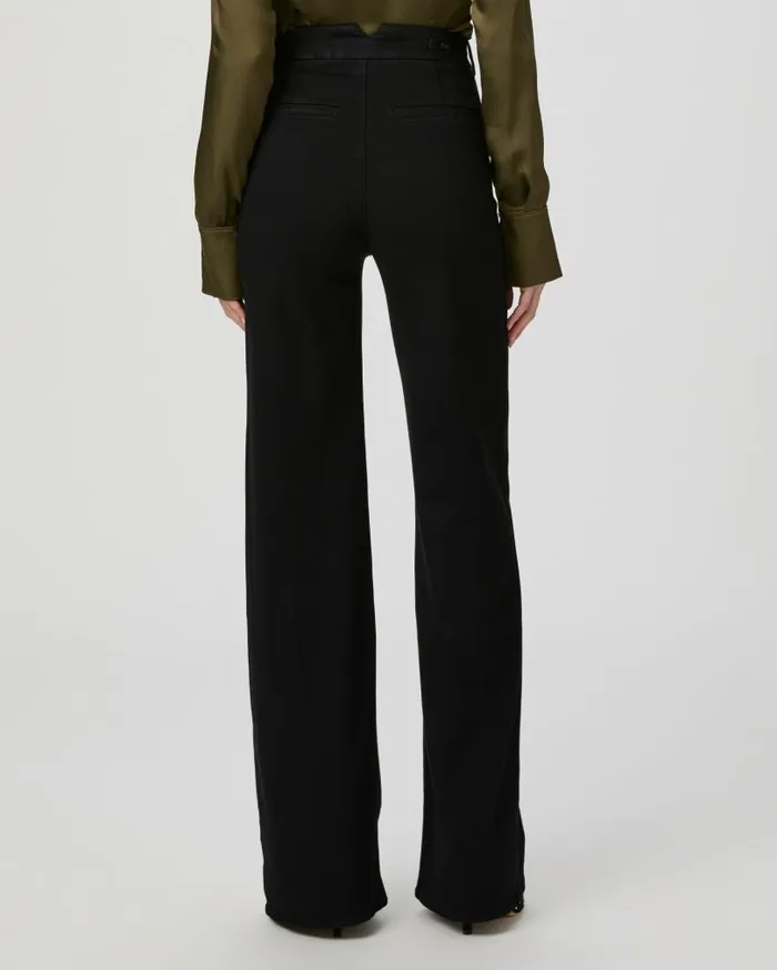 PAIGE Denim Women Sasha Wide Leg Jean 8211 Black Shadow PAIGE Denim Women Sasha Wide Leg Jean 8211 Black Shadow
