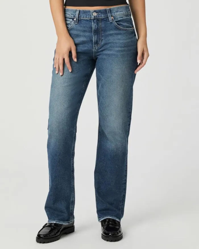 PAIGE Denim Women Serena Straight Jean 8211 Lovejoy Distressed PAIGE Denim Women Serena Straight Jean 8211 Lovejoy Distressed