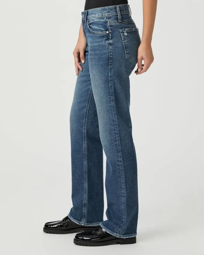 PAIGE Denim Women Serena Straight Jean 8211 Lovejoy Distressed PAIGE Denim Women Serena Straight Jean 8211 Lovejoy Distressed
