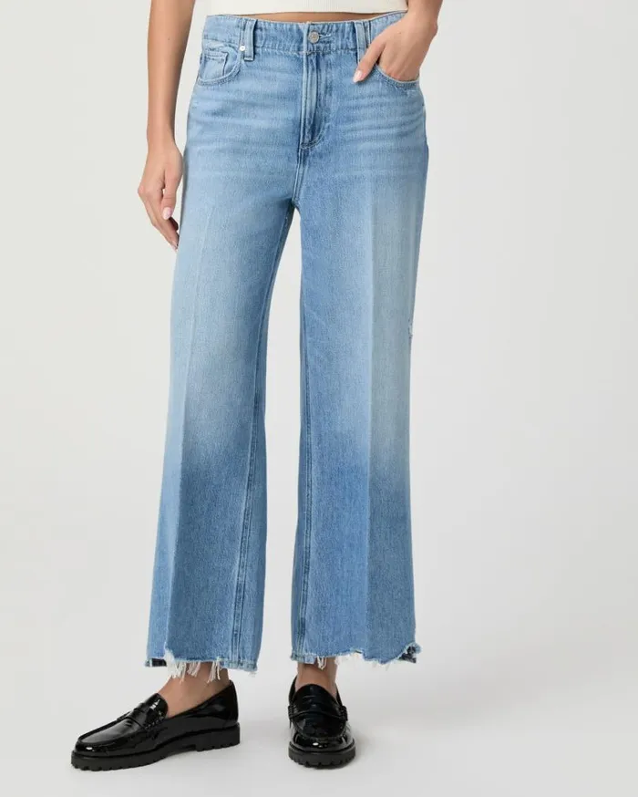 PAIGE Denim Women Zoey 31 Inch Wide Leg Jean 8211 Rumors PAIGE Denim Women Zoey 31 Inch Wide Leg Jean 8211 Rumors