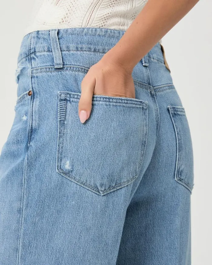 PAIGE Denim Women Zoey 31 Inch Wide Leg Jean 8211 Rumors PAIGE Denim Women Zoey 31 Inch Wide Leg Jean 8211 Rumors