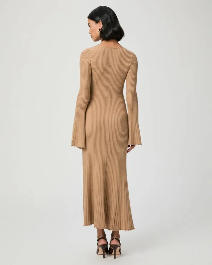 PAIGE Dresses Women Bel Dress 8211 Dark Camel PAIGE Dresses Women Bel Dress 8211 Dark Camel