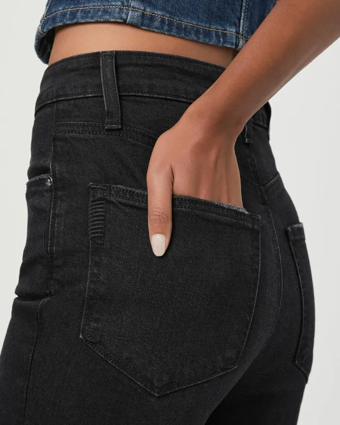PAIGE Flare Women Charlie Flare Jean 8211 Midnight Raven PAIGE Flare Women Charlie Flare Jean 8211 Midnight Raven